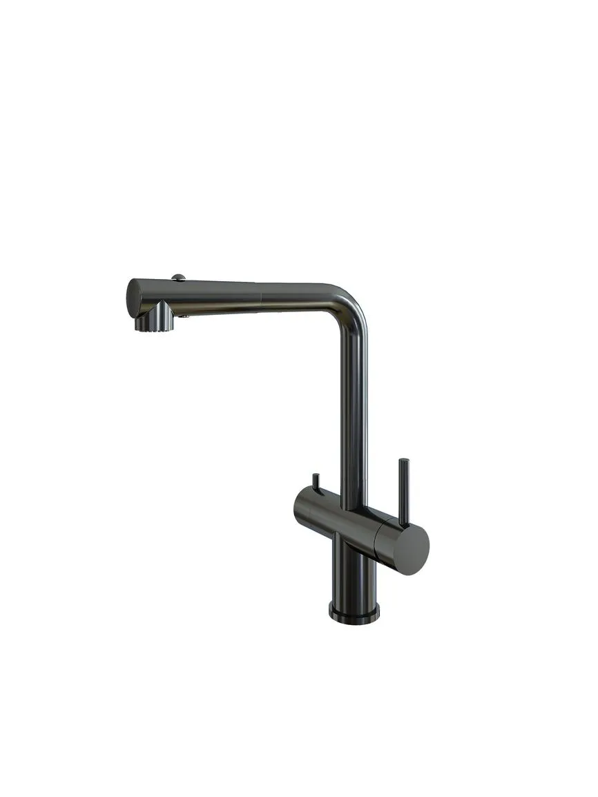 Смеситель кухонный Grandex Aqua Integra-SP ANTHRACITE (9020493)