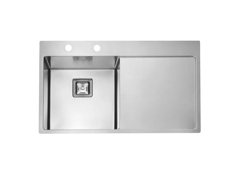 Мойка STYLUX 50 L BRS-90 860X510 левая в компл.с сифоном 1133398 (1084293)