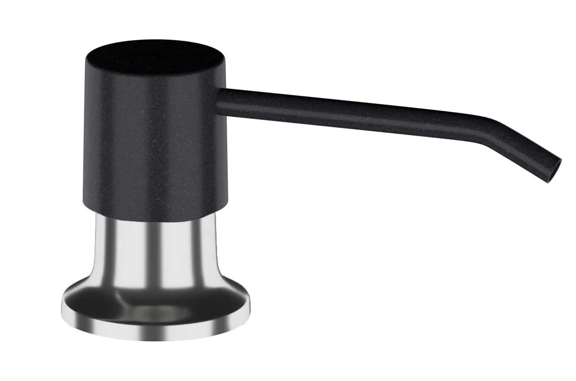 Дозатор для жидкого мыла Grandex Aqua Classic Black Metalic (9000015)