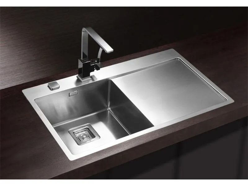 Мойка STYLUX 50 L BRS-90 860X510 левая в компл.с сифоном 1133398 (1084293)