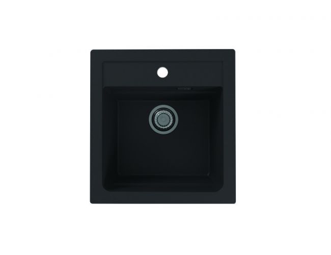 Мойка ALVEUS GRANITAL ATROX 20 CARBON - G91 470 X  500  1X в комплекте с сифоном 1132823 (1131990)