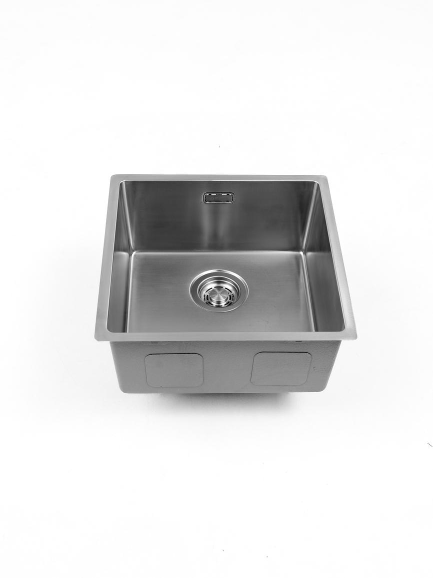 Мойка Grandex Aqua OPTIMA 44, 440х440х200, сифон в комплекте (501135)