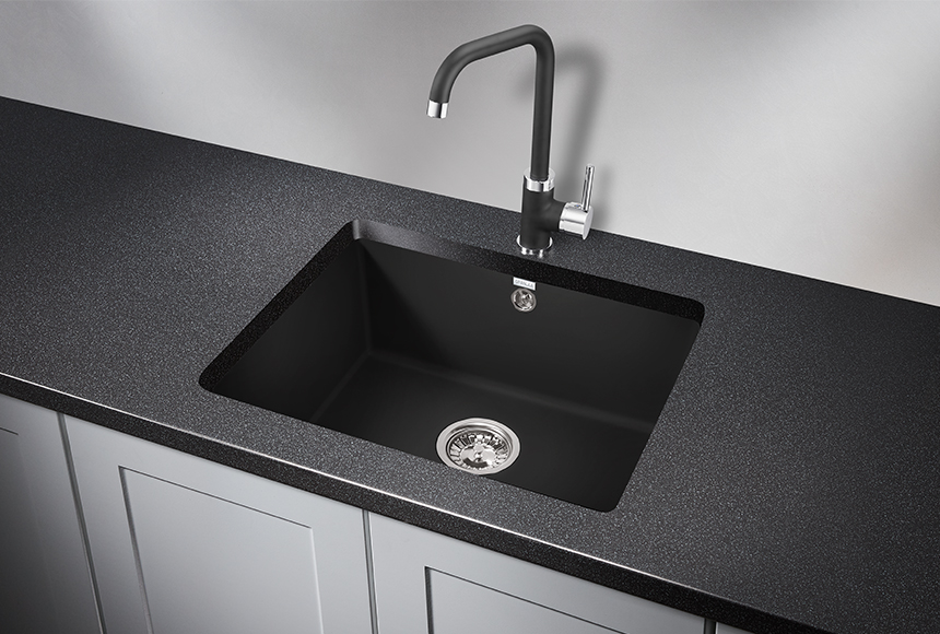 GR-5551, ТУРМАЛИН, кухонная мойка, кварц