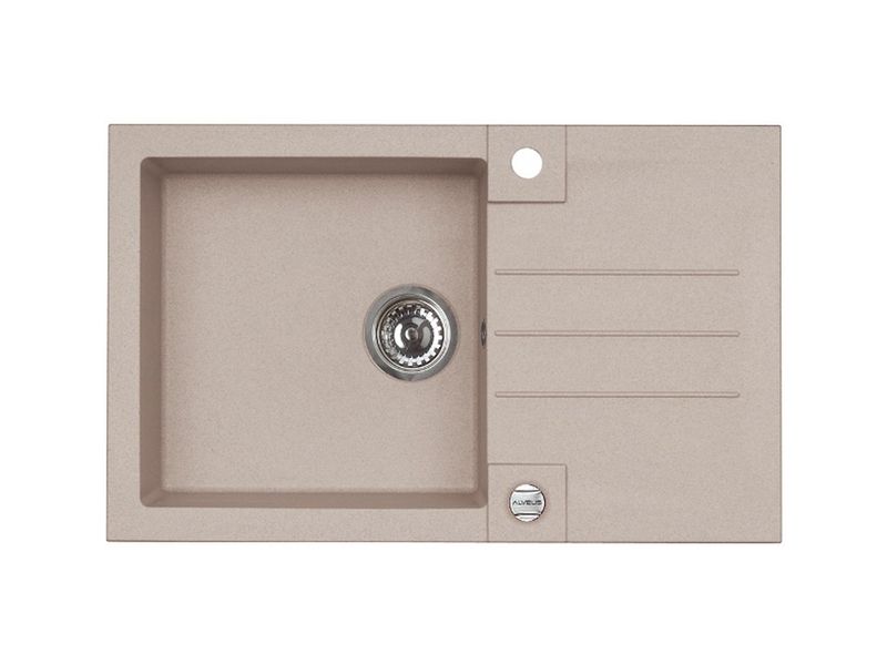 Мойка ROCK 130 GRANITAL TERRA -G22  780x480x180; 1x с сифоном 1105296, (1090941)