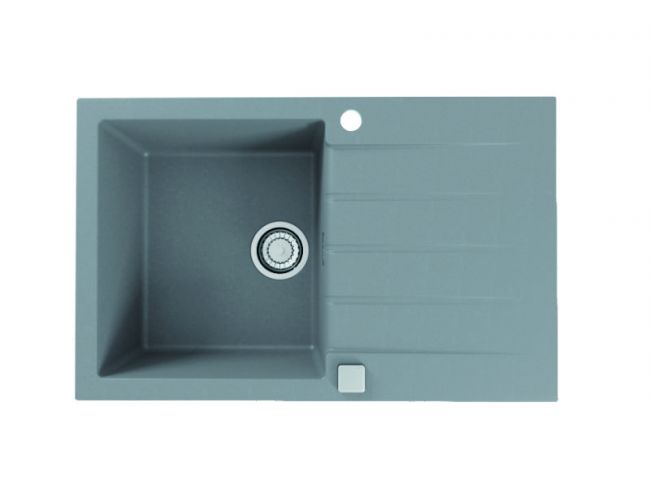Мойка ALVEUS GRANITAL CADIT 20 CONCRETE - G81 790 X 500  1X в комплекте с сифоном 1132823 (1132025)