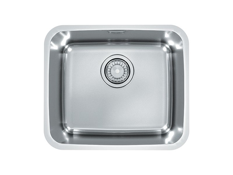 Мойка LUNO 20 SAT 90 FI 340X400 в комплекте с сифоном 1130550 (1128740)