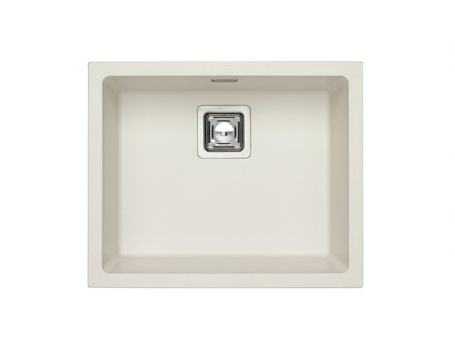 Мойка ALVEUS QUADRIX 50 GRANITAL+ ARCTIC-G11M 560X460X200 с сифоном 1133398 (1128394)