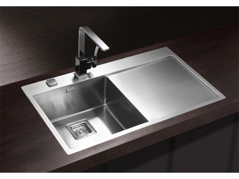 Мойка STYLUX 50 L BRS-90 860X510 левая в компл.с сифоном 1133398 (1084293)