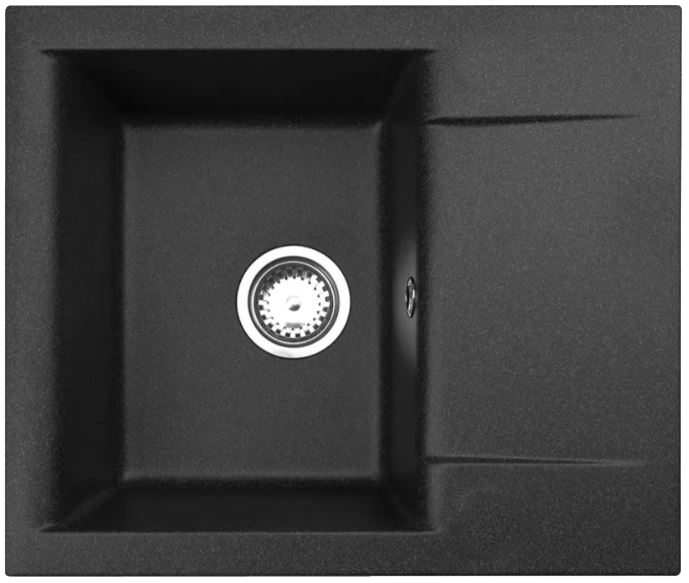 Мойка для кухни GEM 20 GRANITAL G91 590X500X180 в комплекте с сифоном(1149116)