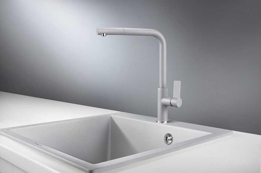 2502, АЛЮМИНИУМ, СМЕСИТЕЛЬ КУХОННЫЙ