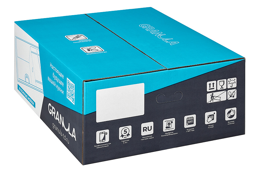 GR-6503, АРКТИК (БЕЛЫЙ), кухонная мойка, кварц