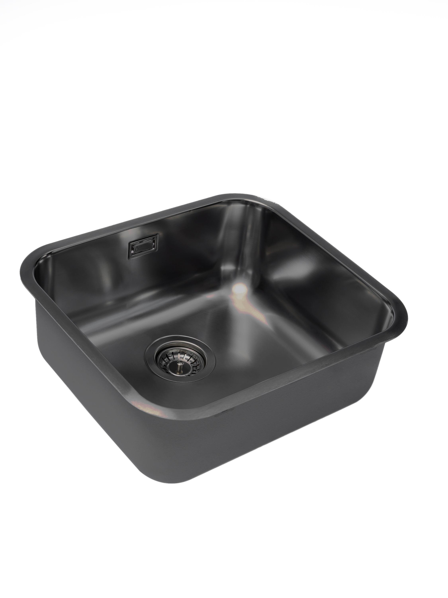 Мойка Grandex Aqua SELECT 49 ANTHRACITE, 495х445х200, сифон в комплекте (2003343)