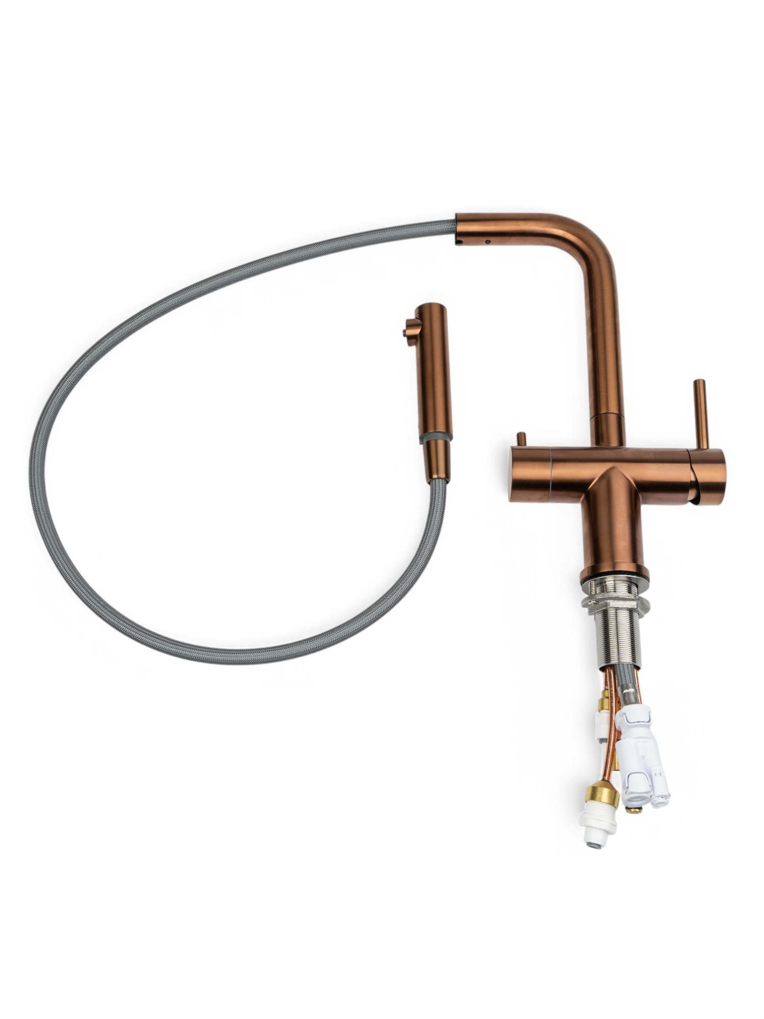 Смеситель кухонный Grandex Aqua Handy-P COPPER (9020962)