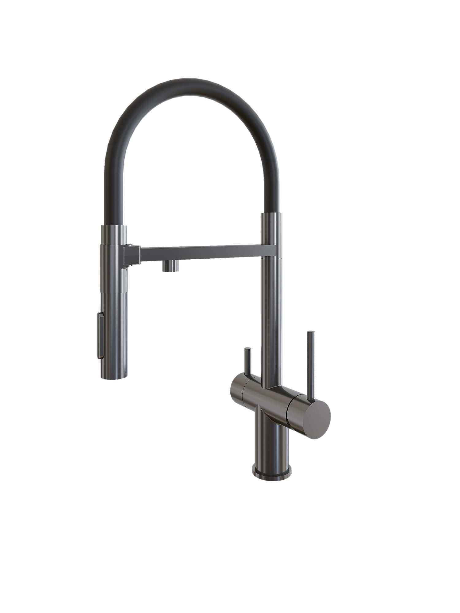 Смеситель кухонный Grandex Aqua Choice-S ANTHRACITE (9020153)