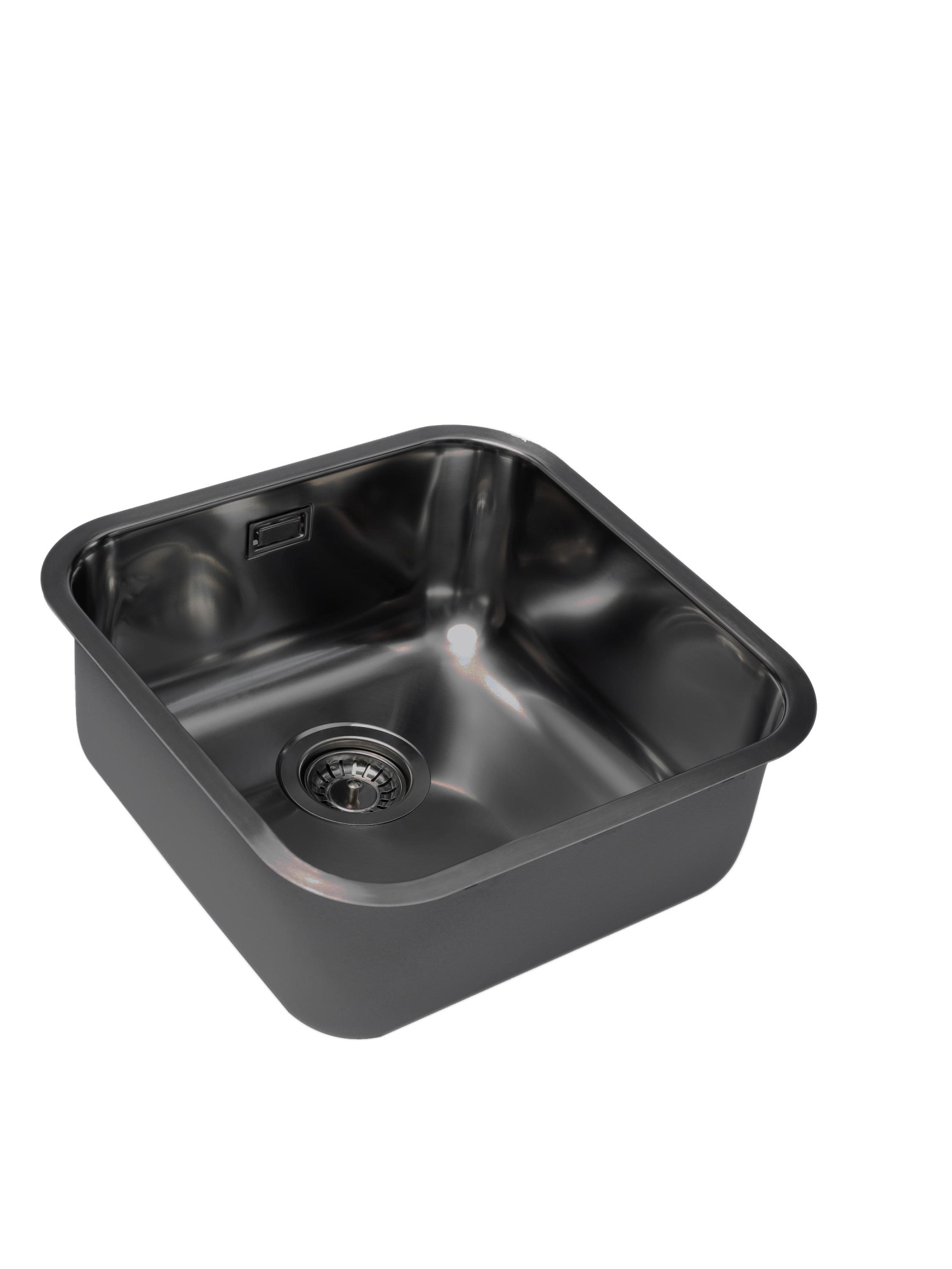 Мойка Grandex Aqua SELECT 44 ANTHRACITE, 445х445х200, сифон в комплекте (2003333)