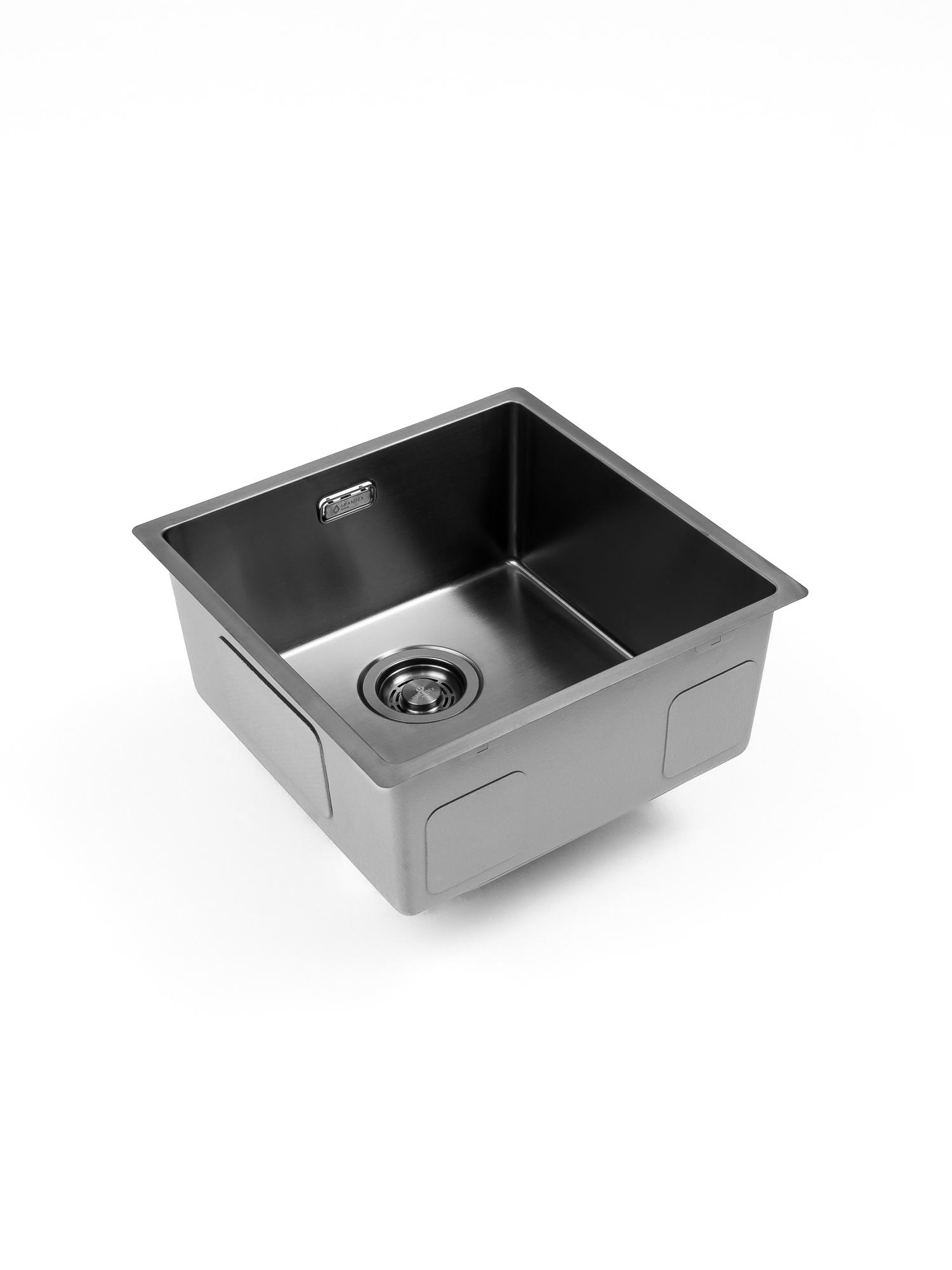 Мойка Grandex Aqua OPTIMA 44 ANTHRACITE, 440х440х200, (5011353)