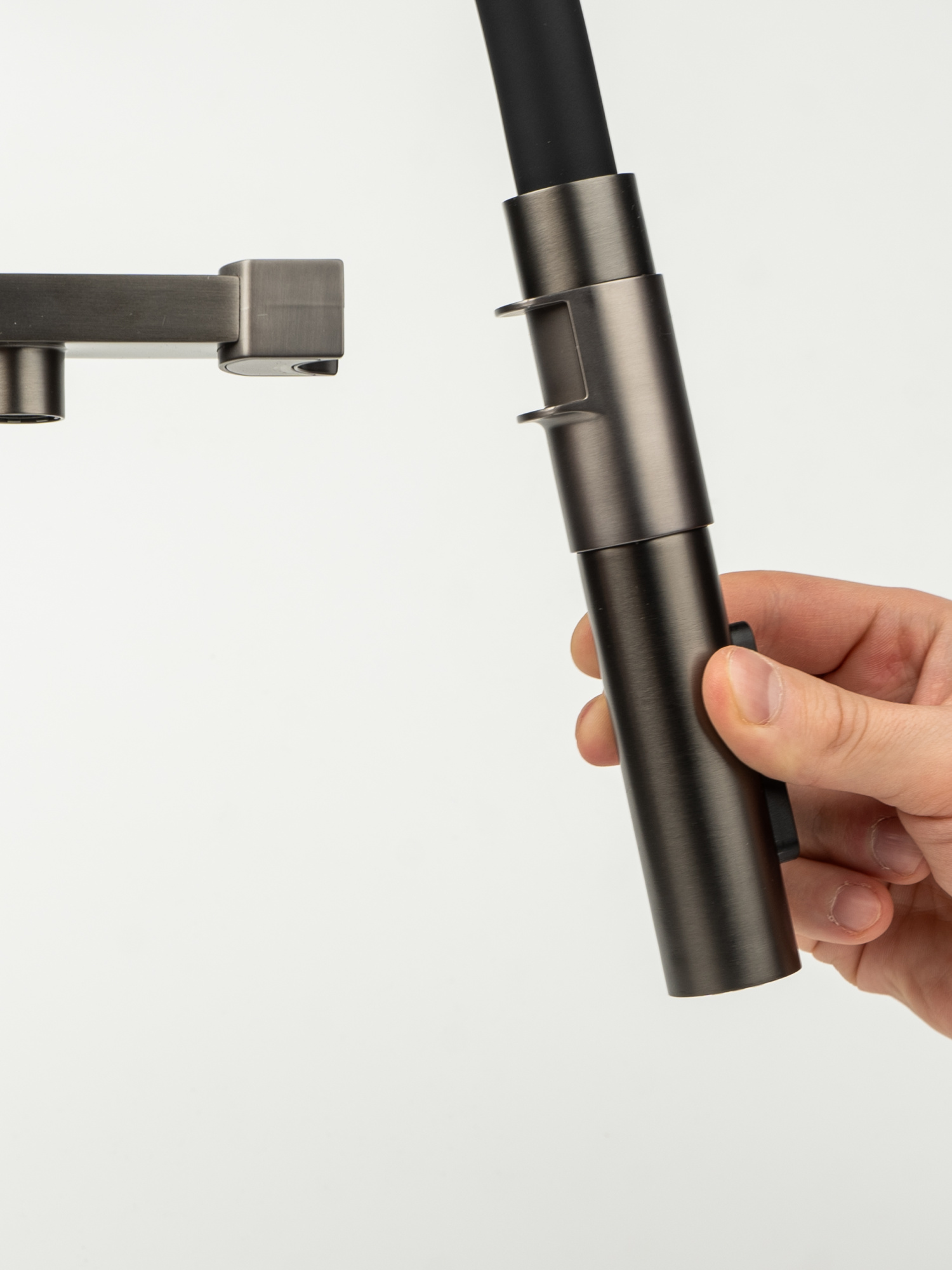 Смеситель кухонный Grandex Aqua Choice-S ANTHRACITE (9020153)